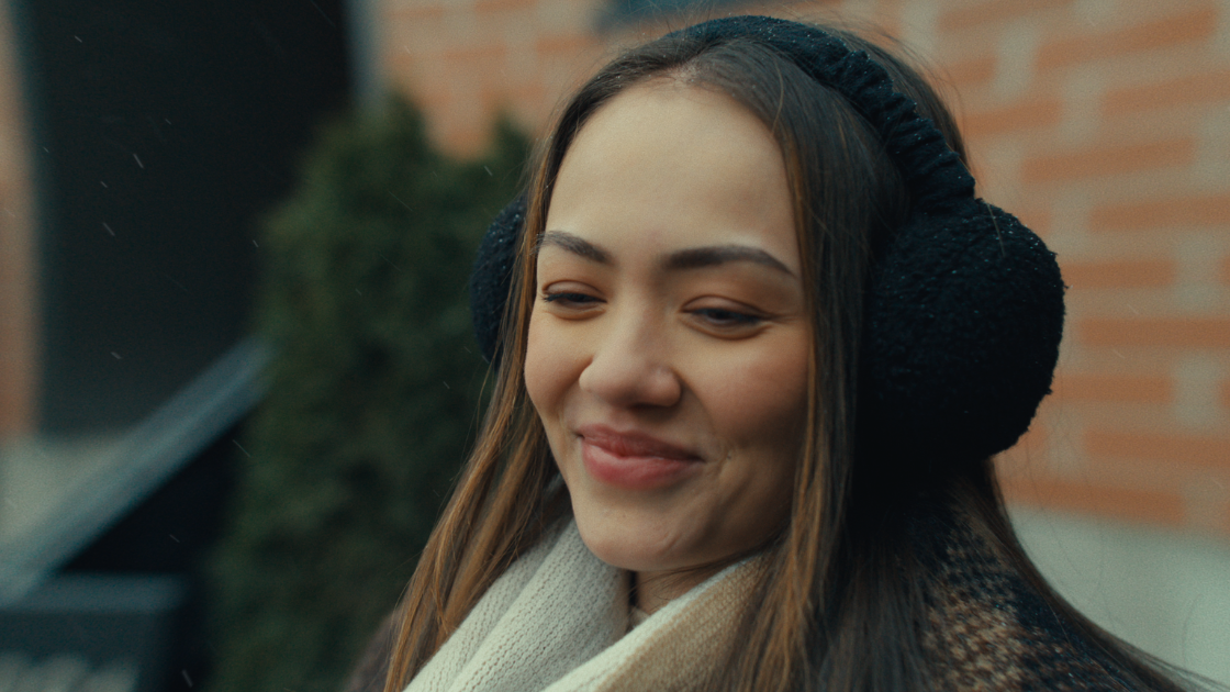 Natural light and a shallow depth of field highlight authentic emotion in this character-driven scene for Entrust.